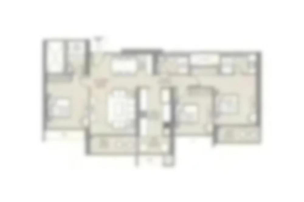4 BHK Floor Plan